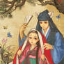 Red Riding Hood - Korean traditional dress