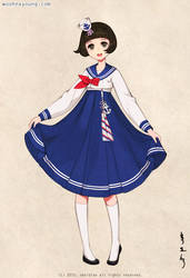 Sailor Hanbok