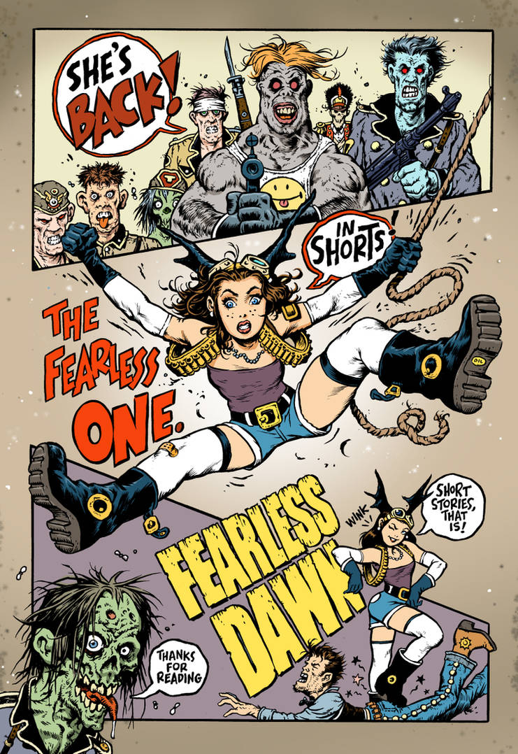 Fearless Dawn SHORTS#1 Promo pic by rattlesnapper