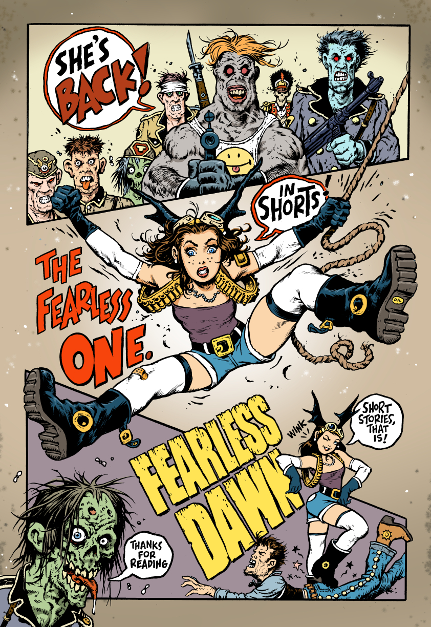 Fearless Dawn SHORTS#1 Promo pic by rattlesnapper