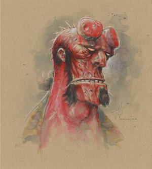 hellboy headshot