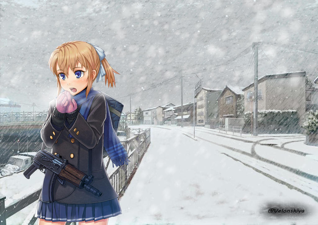 Snow battle (Snow Background) by Velonskiva on DeviantArt