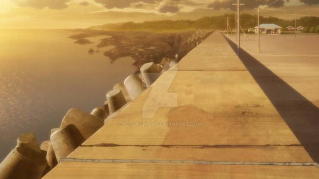 Barakamon Background Scenery