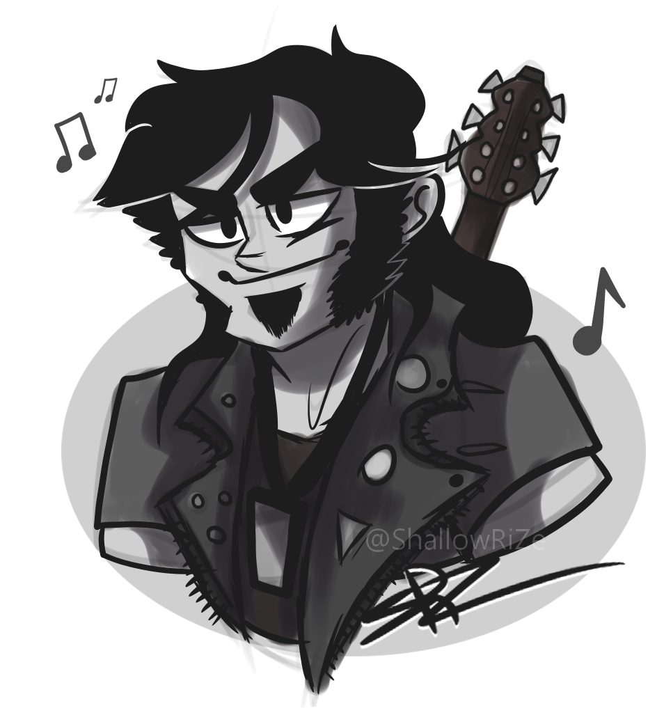 Eddie Riggs Deviantart BRUTAL || Eddie Riggs Sketch by ShallowRiZe on DeviantArt