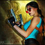 Lara Croft Tomb cosplay portrait
