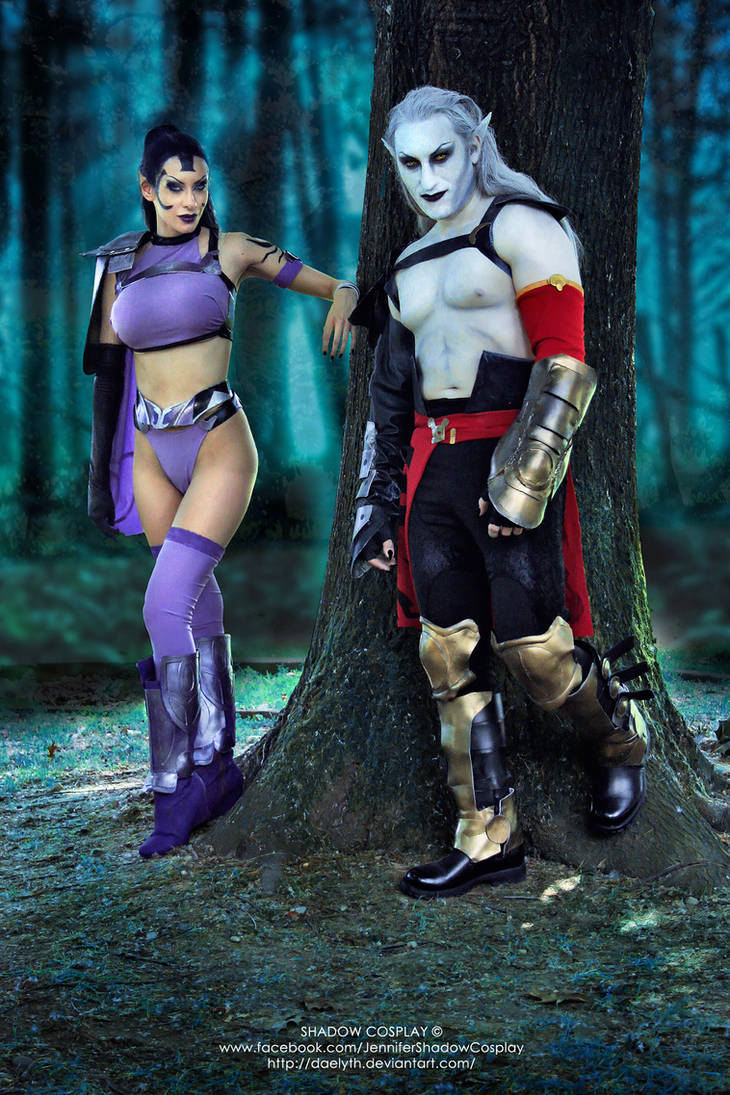 Umah and Kain cosplay from Blood Omen 2