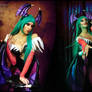 Morrigan Aensland (Darkstalkers) cosplay