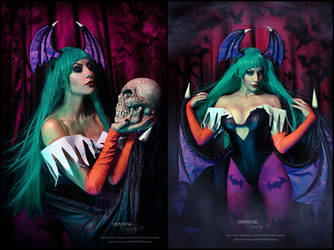 Morrigan Aensland (Darkstalkers) cosplay