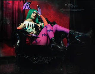 Morrigan Aensland (Darkstalkers) cosplay