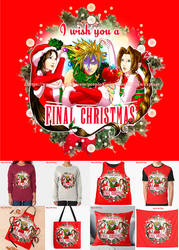 Final Fantasy 7 Christmas fanart