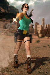Cosplay Lara Croft (Tomb Raider Remastered)