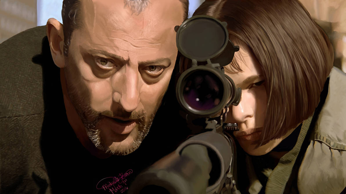 Leon and Mathilda from Leon the Professional by MichelleBean on DeviantArt