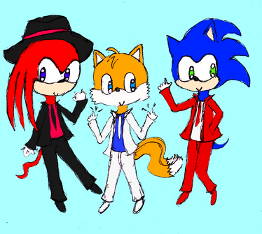 Sonic 2 o Filme: Knuckles persegue Sonic e Tails by ALIX2002 on DeviantArt