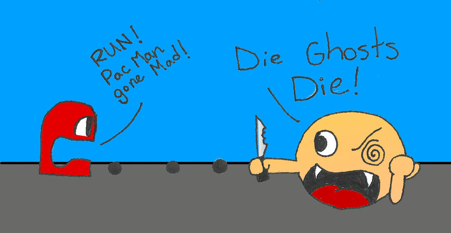 Mad Pac-Man by Ninja-Hana814 on DeviantArt