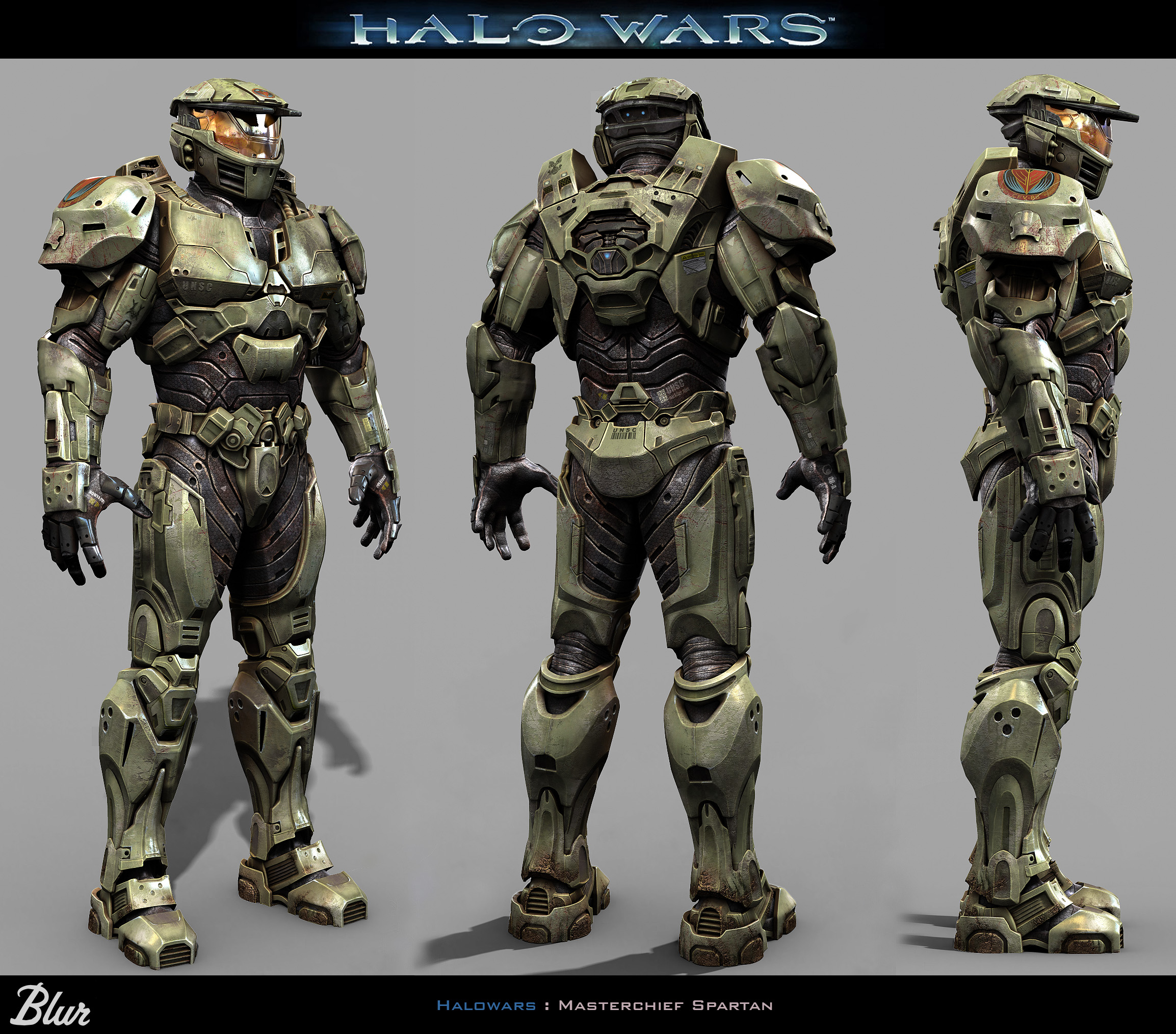 Halowars - Spartan by Baldasseroni on DeviantArt