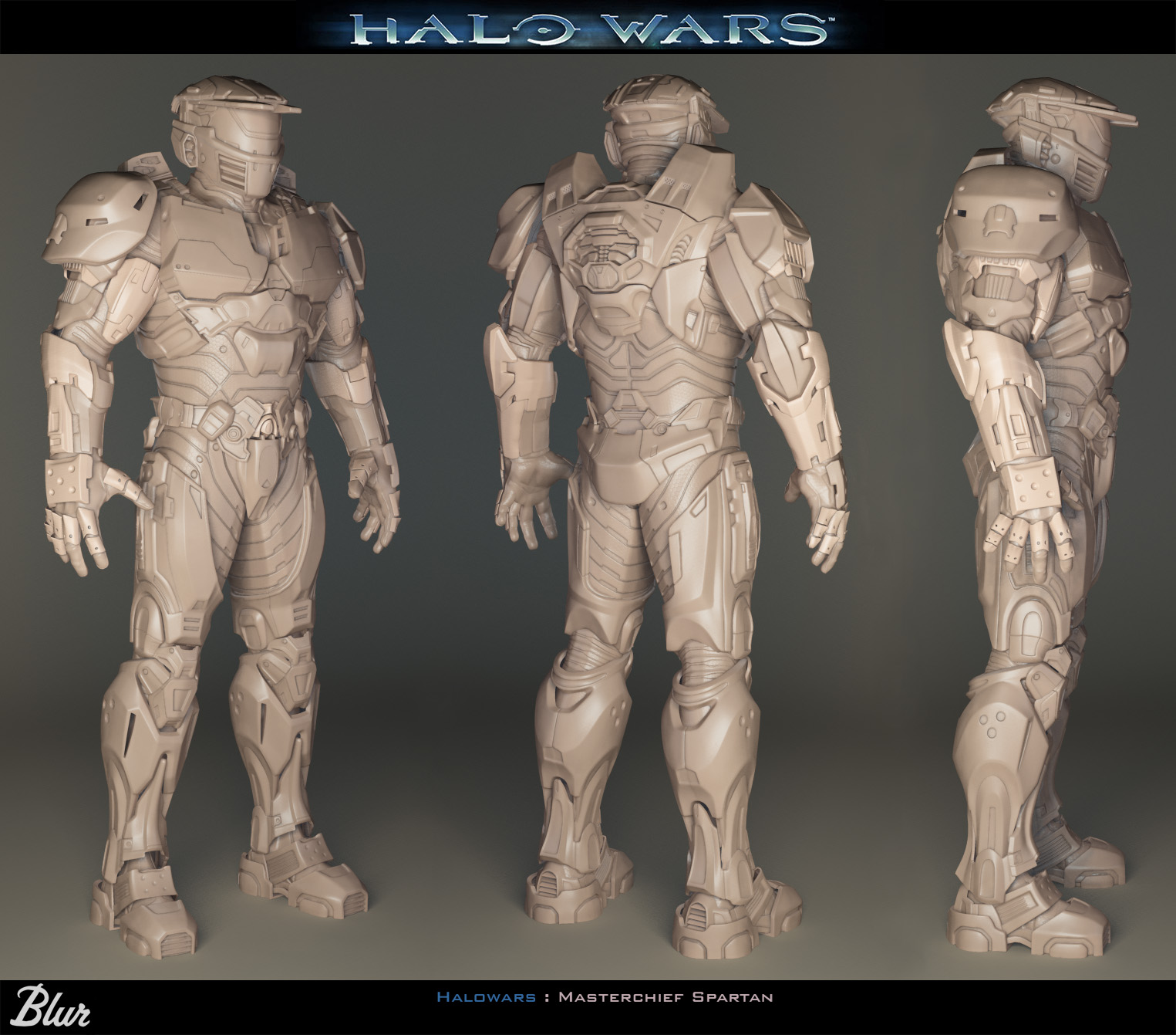 Halowars - Spartan maquette