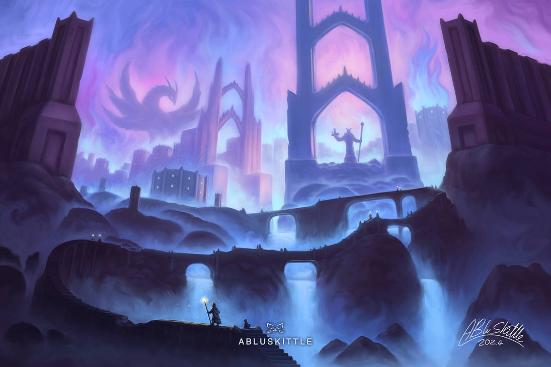 Arches and Ruins by ABluSkittle on DeviantArt