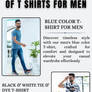 Explore 3 Types of t shirts for men