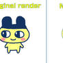 Rerendering day 1 - Mametchi