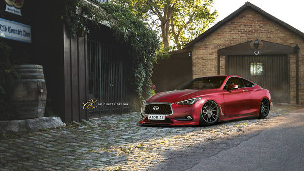 Infiniti Q60 Rendering