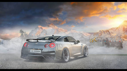 2017 Nissan GTR Rendering