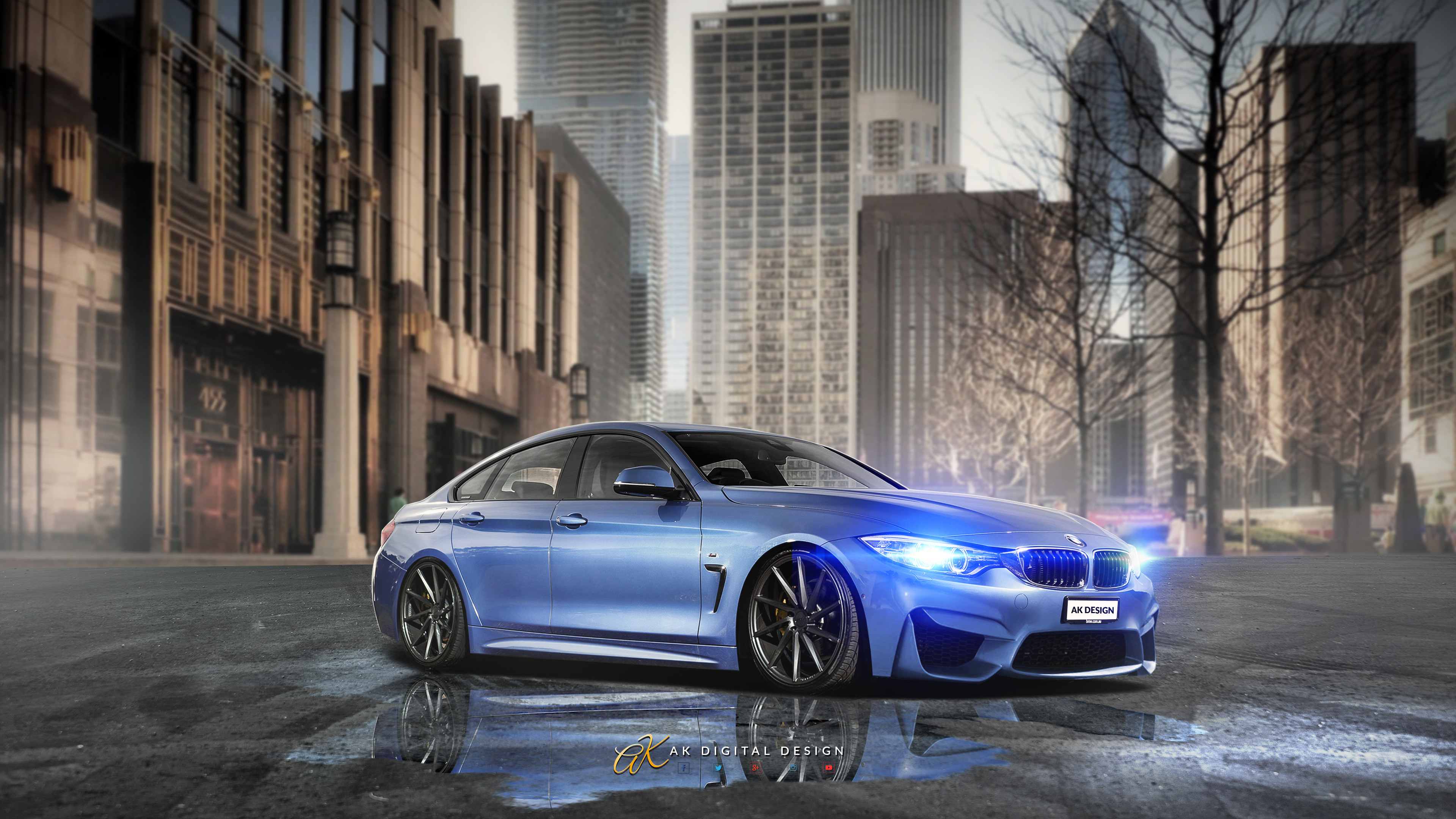 BMW M4 Gran Coupe Rendering