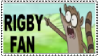 Rigby Fan Stamp