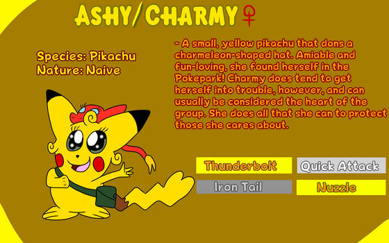 PokePark Misadventures Beyond- Charmychu reference