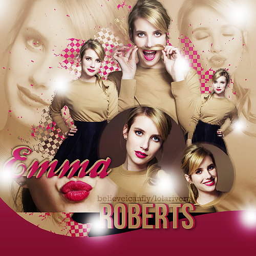 +Emma Roberts.