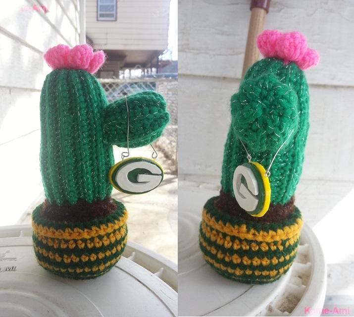 Green Bay Packer Cactus