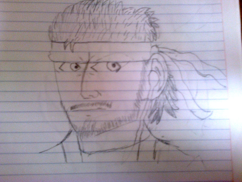 Solid Snake by NoobsDrawing2 on DeviantArt