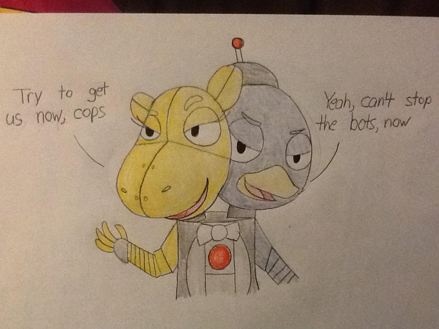 Backyardigans Bot The Backyardigans: The Two-Headed Badbot by TigeressBird324 on DeviantArt