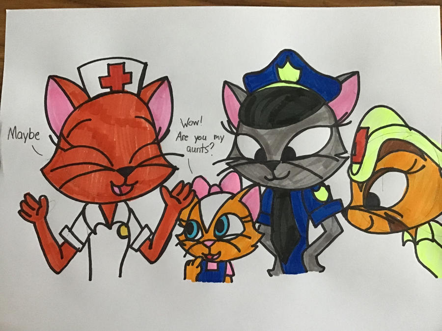 Danger Rangers: Auntie Backup Singers? by TigeressBird324 on DeviantArt