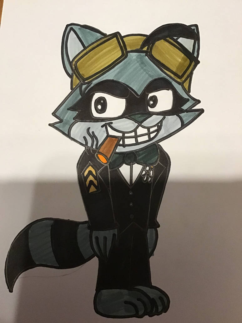 Freaky Flyers: Paulie Atchi Raccoon by TigeressBird324 on DeviantArt