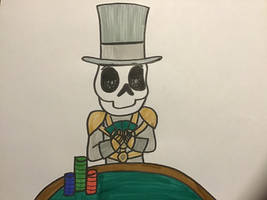 TMS Mask City AU: Sly, Sneaky Skeleton