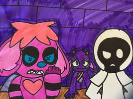 TMS Mask City AU: The Fight Before The Beginning