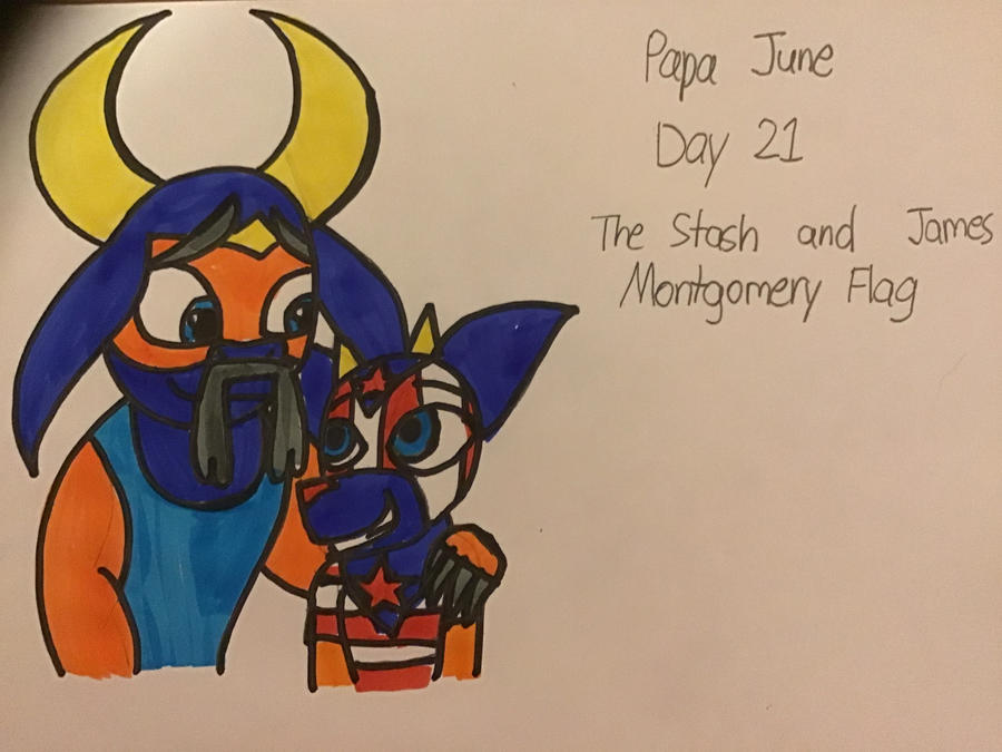 Papi June Papa June Day 21: The Stash and JMF by TigeressBird324 on DeviantArt