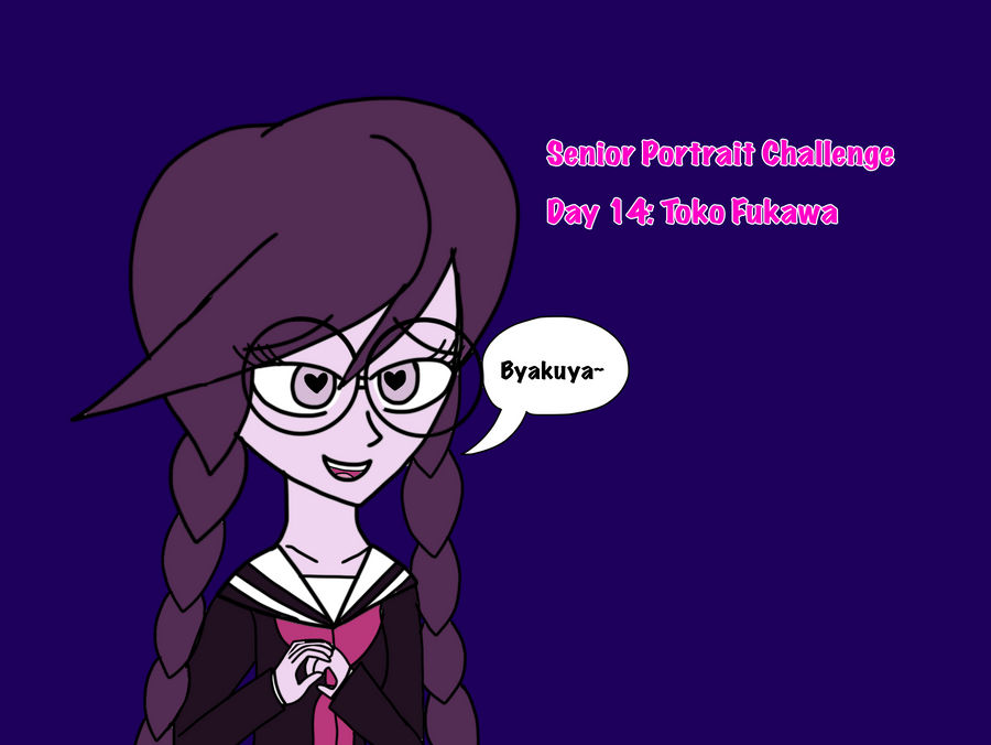 Senior Portrait Challenge Day 14: Toko Fukawa by TigeressBird324 on