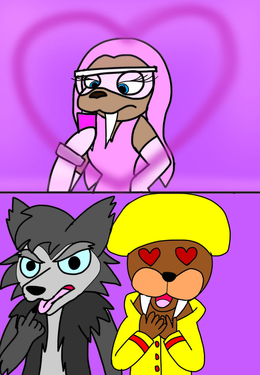 TMS Mask City AU: Toothy Dame