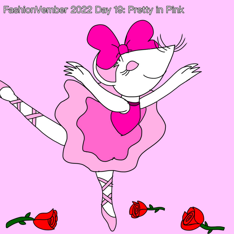 FashionVember 2022 Day 19: Pretty in Pink by TigeressBird324 on DeviantArt