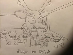 TMS Mask City AU: Dragon Loves Firefly