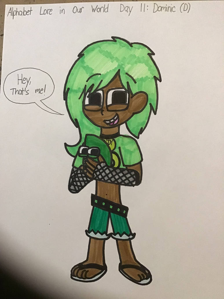 Day 18 of drawing 2 or 1 Alphabet Lore characters as Humans! (Day