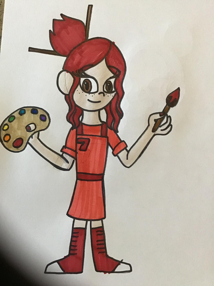 Numberjacks Designing Humans Numberjacks: Humanized Seven by TigeressBird324 on DeviantArt
