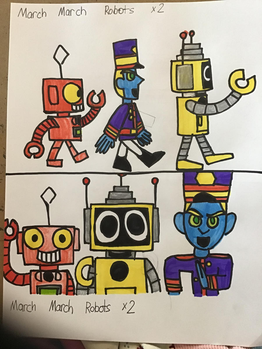 March March Robots Page 2 by TigeressBird324 on DeviantArt