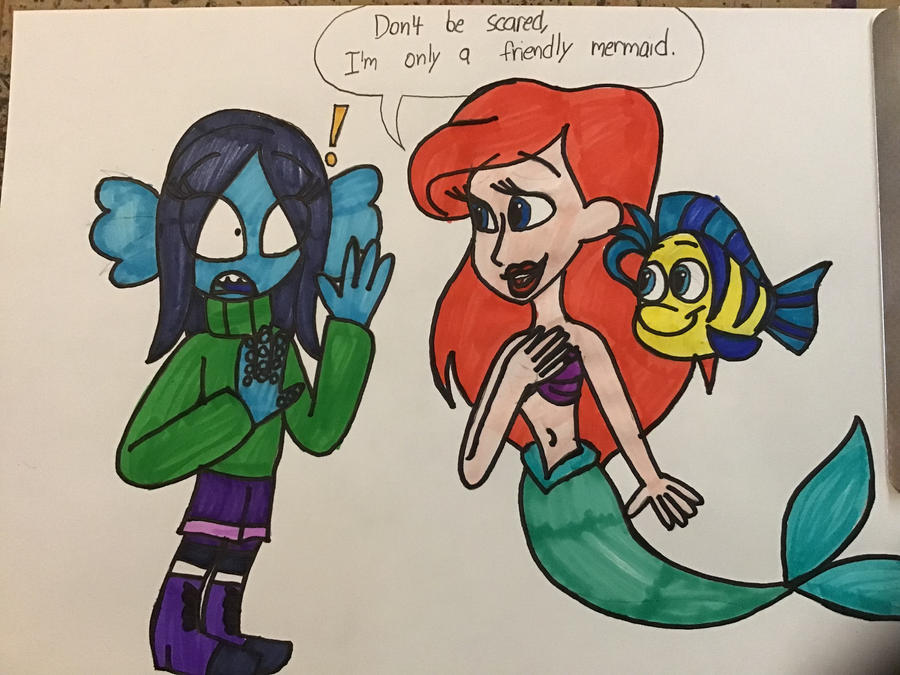 RGTK-TLM: Ruby Meets Ariel and Flounder by TigeressBird324 on DeviantArt