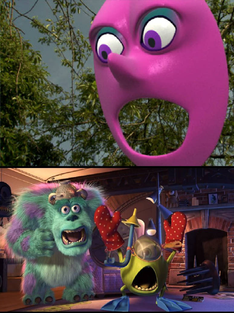 Spooky Spoon Scares Sulley And Mike By TigeressBird324 On DeviantArt spooky-spoon-scares-sulley-and-mike-by-tigeressbird324-on-deviantart