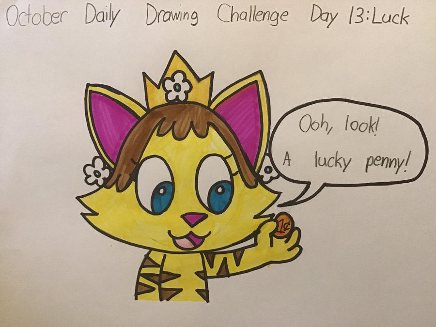 October Daily Drawing Challenge Day 13: Luck by TigeressBird324 on ...