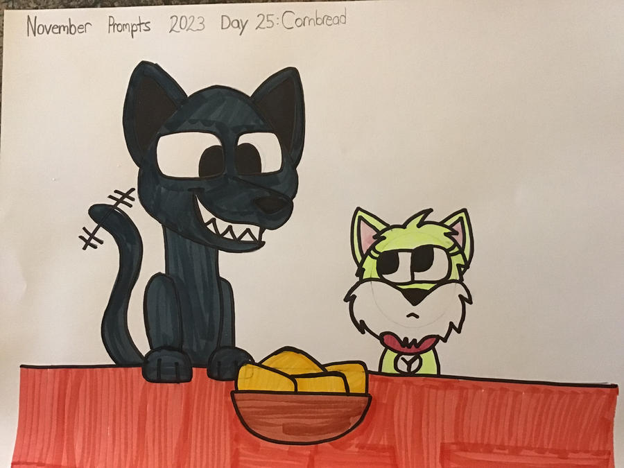 Buster Cornbread Deviantart November Prompts 2023 Day 25: Cornbread by TigeressBird324 on DeviantArt
