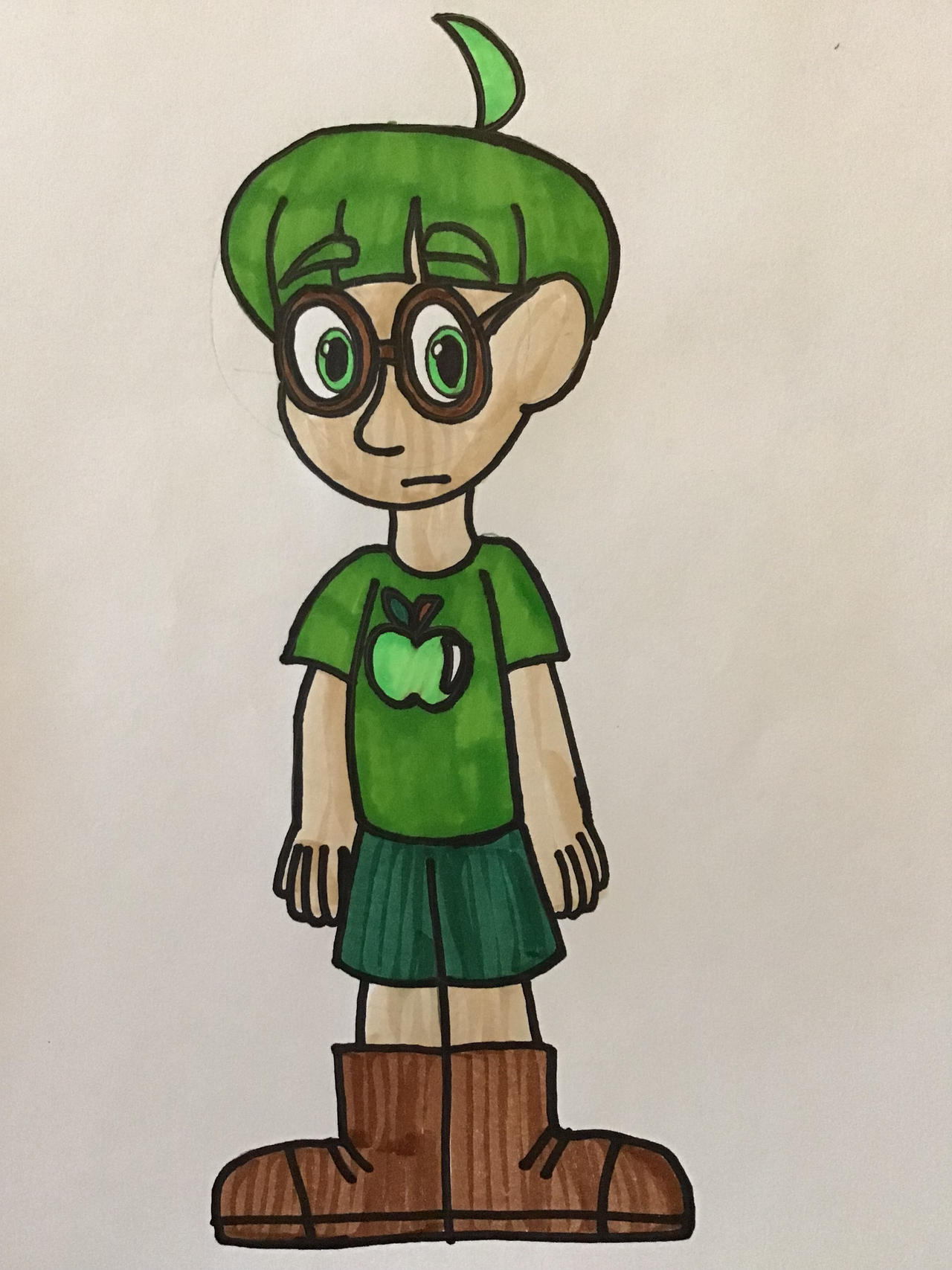 Humanized Apple Fruit Twistables: Humanized Apple by TigeressBird324 on DeviantArt