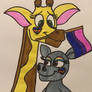 Madagascar: Melman and Gloria Pride